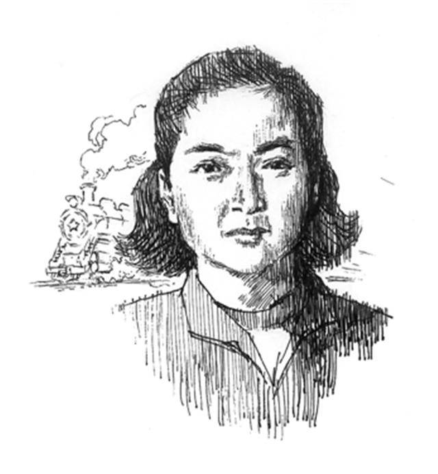 新中国首位女火车司机田桂英:人民日报头版报道,父母却反对她_女人