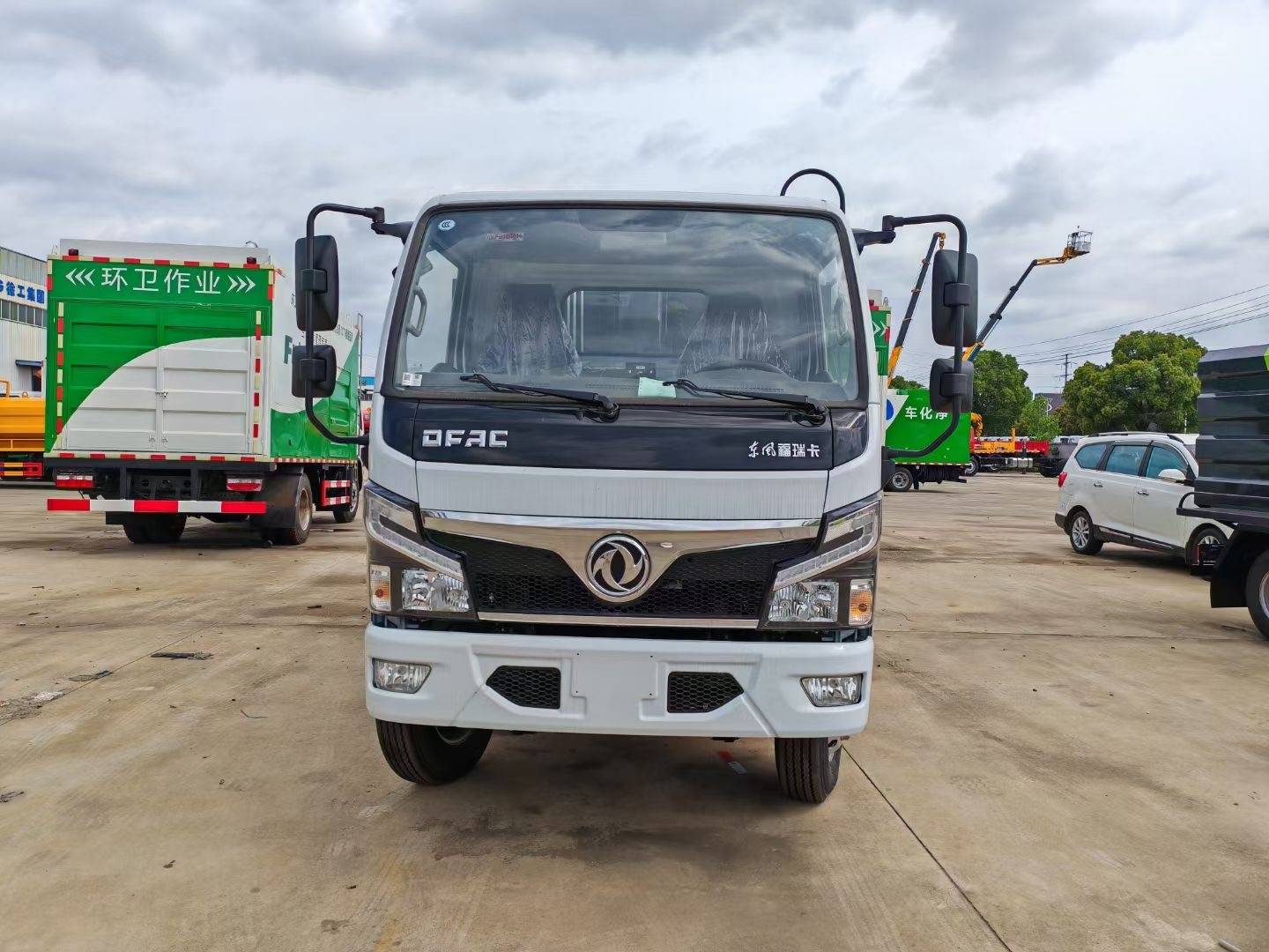 东风福瑞卡f6黄牌7方压缩垃圾车_搜狐汽车_搜狐网