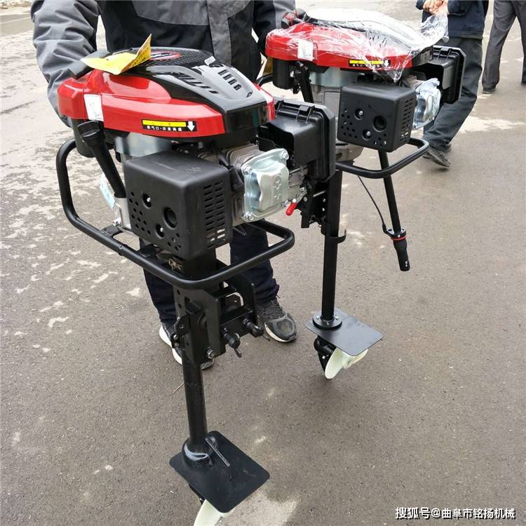 钓鱼船尾部挂浆机 196汽油动力船挂机 救援橡皮艇推进器_噪音_渔业