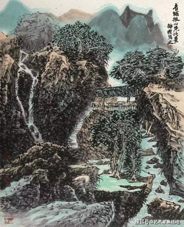 程振国:临朐走出的山水画大家,百幅经典国画山水作品欣赏_艺术_中国