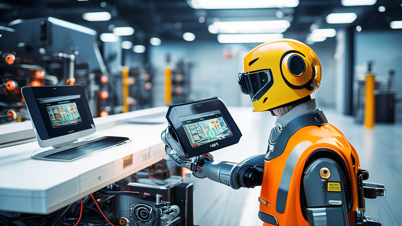 工业机器人全景设计:从配制显型到虚拟现实集成