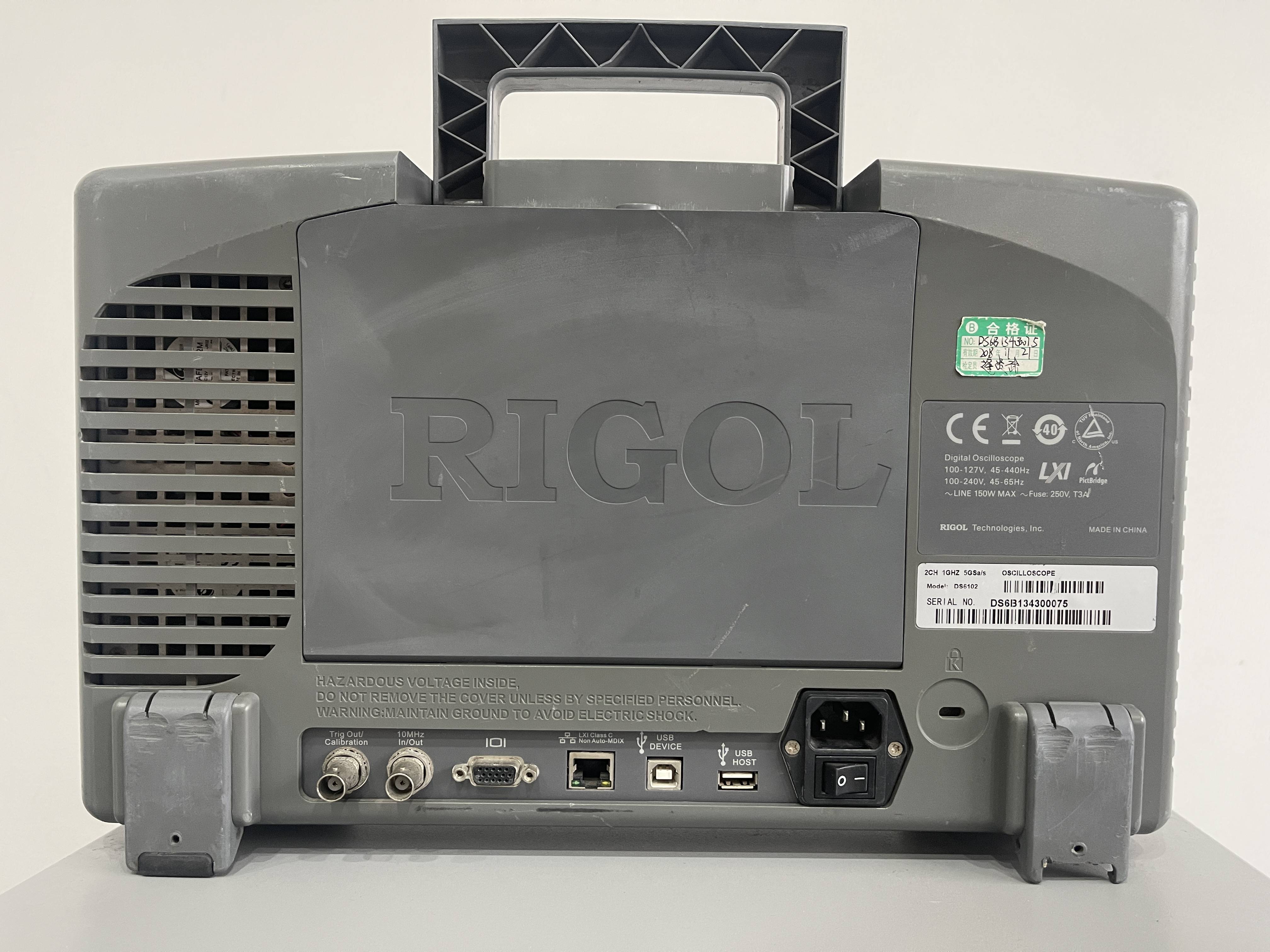 rigol普源ds6102数字示波器