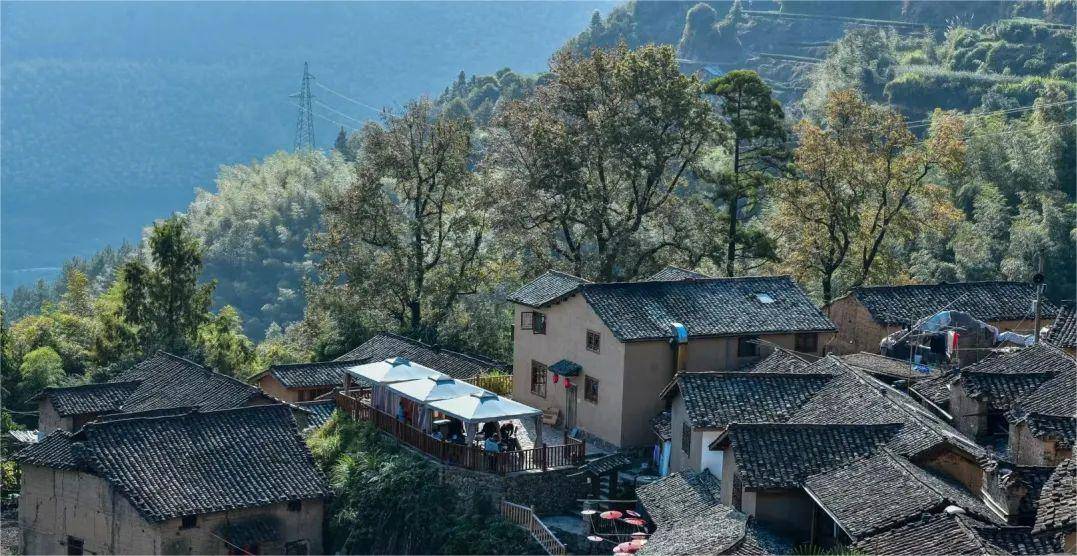 原创吊坛村如梦如幻的古村落