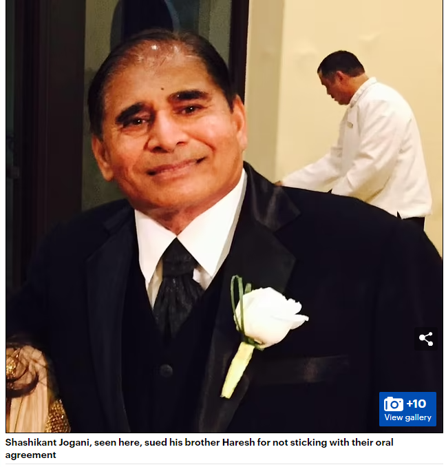 富裕的印度裔家庭兄弟之间打官司判决金额高达100亿美元