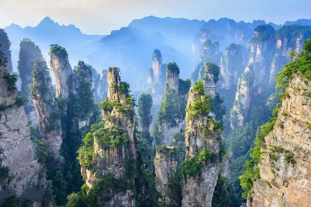 张家界风景图真实图片