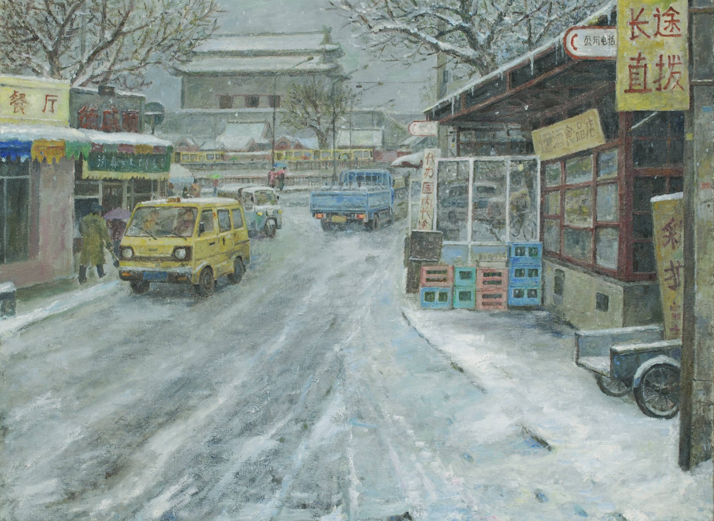 京城京韵·张春明—老北京人眼里的北京油画展将于3月26日在京开幕