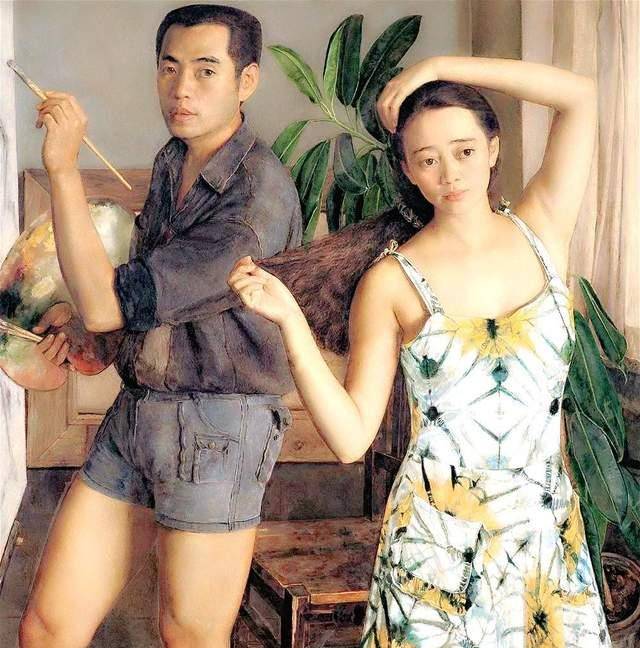 24年前新婚夜他为妻子画人体油画,却被禁止展出,现值3450万_杨飞云_芃