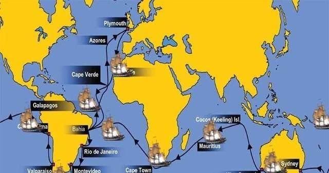 1836年1月,环球旅行的达尔文来到了澳大利亚.