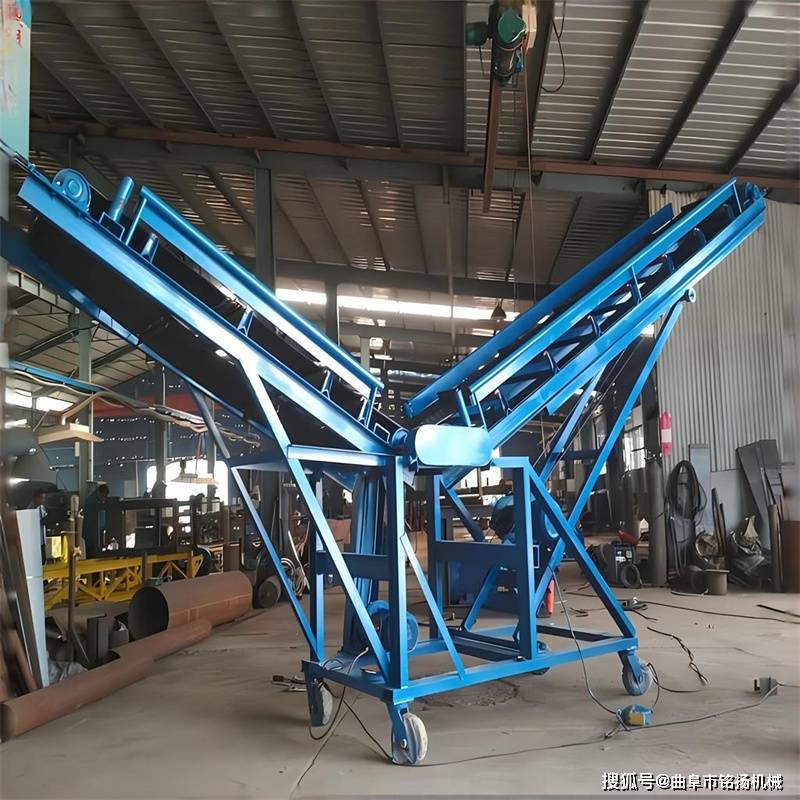 正反转移动式传送带快递物流自动装车输送机包裹皮带伸缩运输机