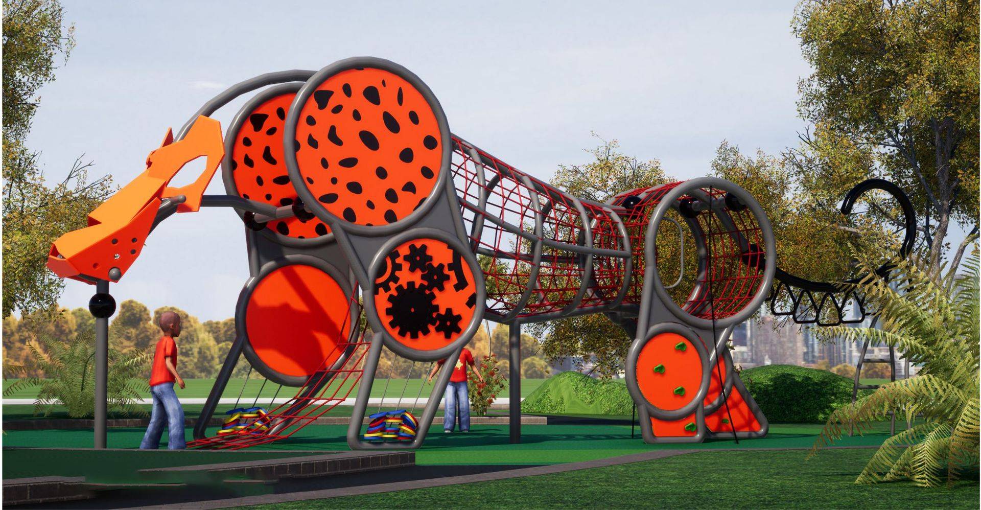 守护孩子的童年,户外无动力游乐设备伴随孩子们成长_幼儿_产品_儿童