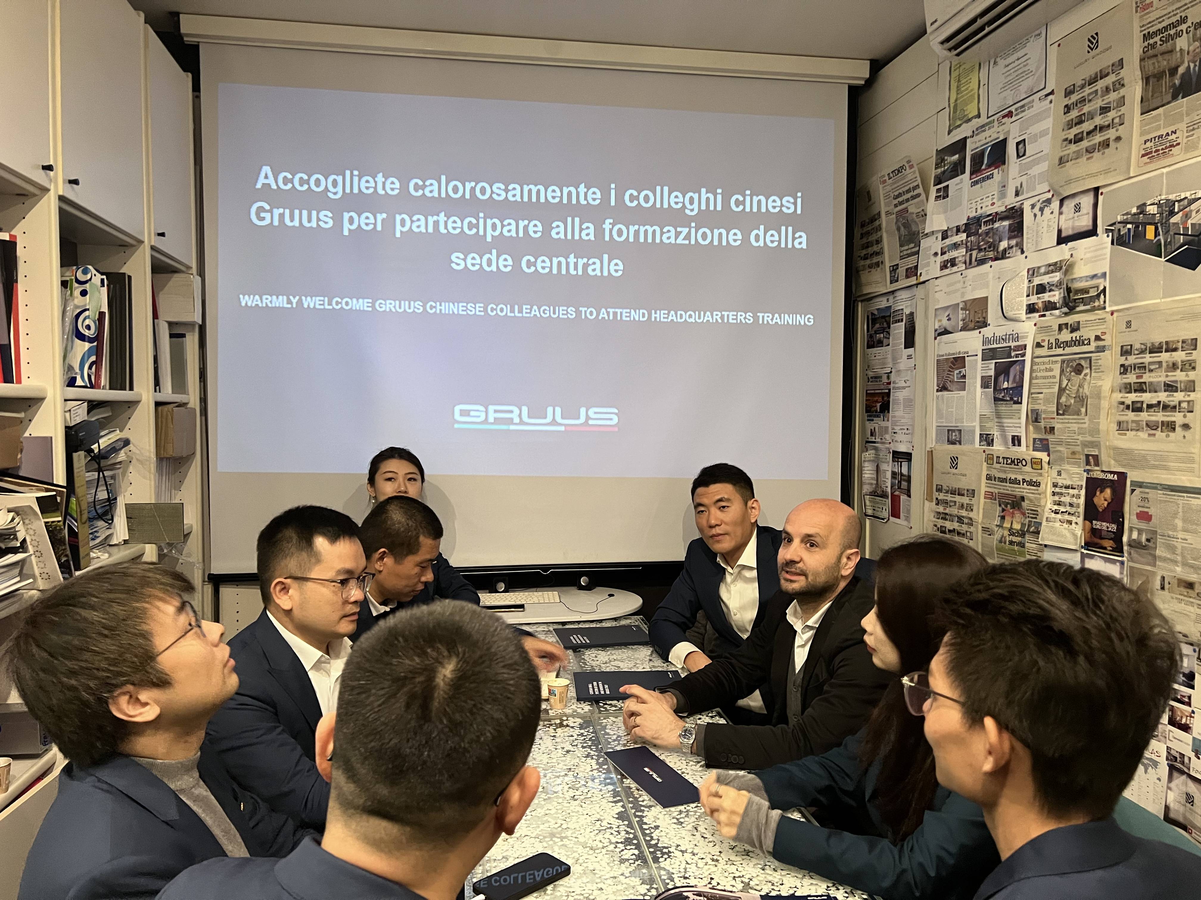 意大利格鲁斯中国区成员赴总部培训交流暨欧洲研学之旅圆满结束