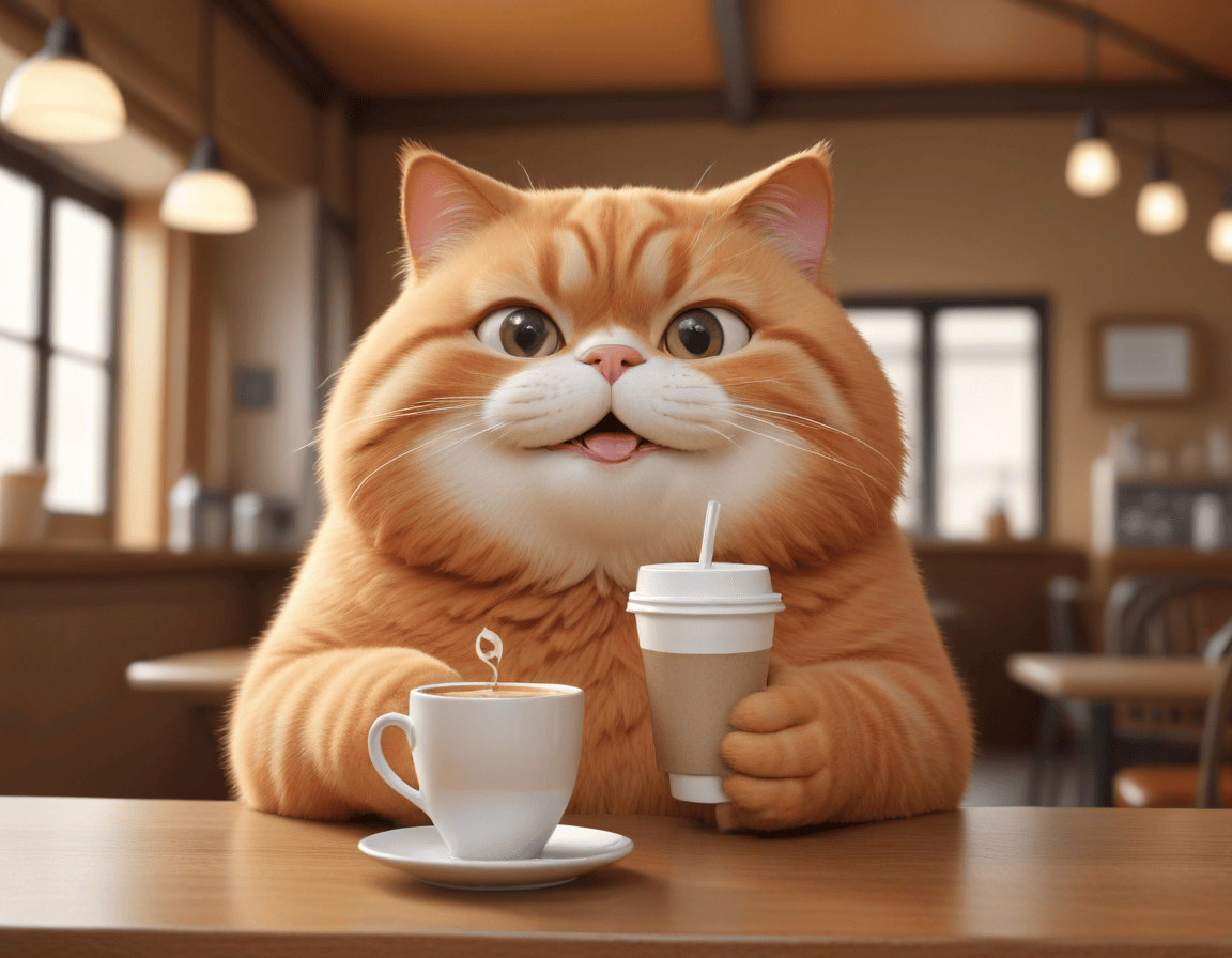 爱制作AI画爆火全网的橘猫，高清原图-搜狐大视野-搜狐新闻