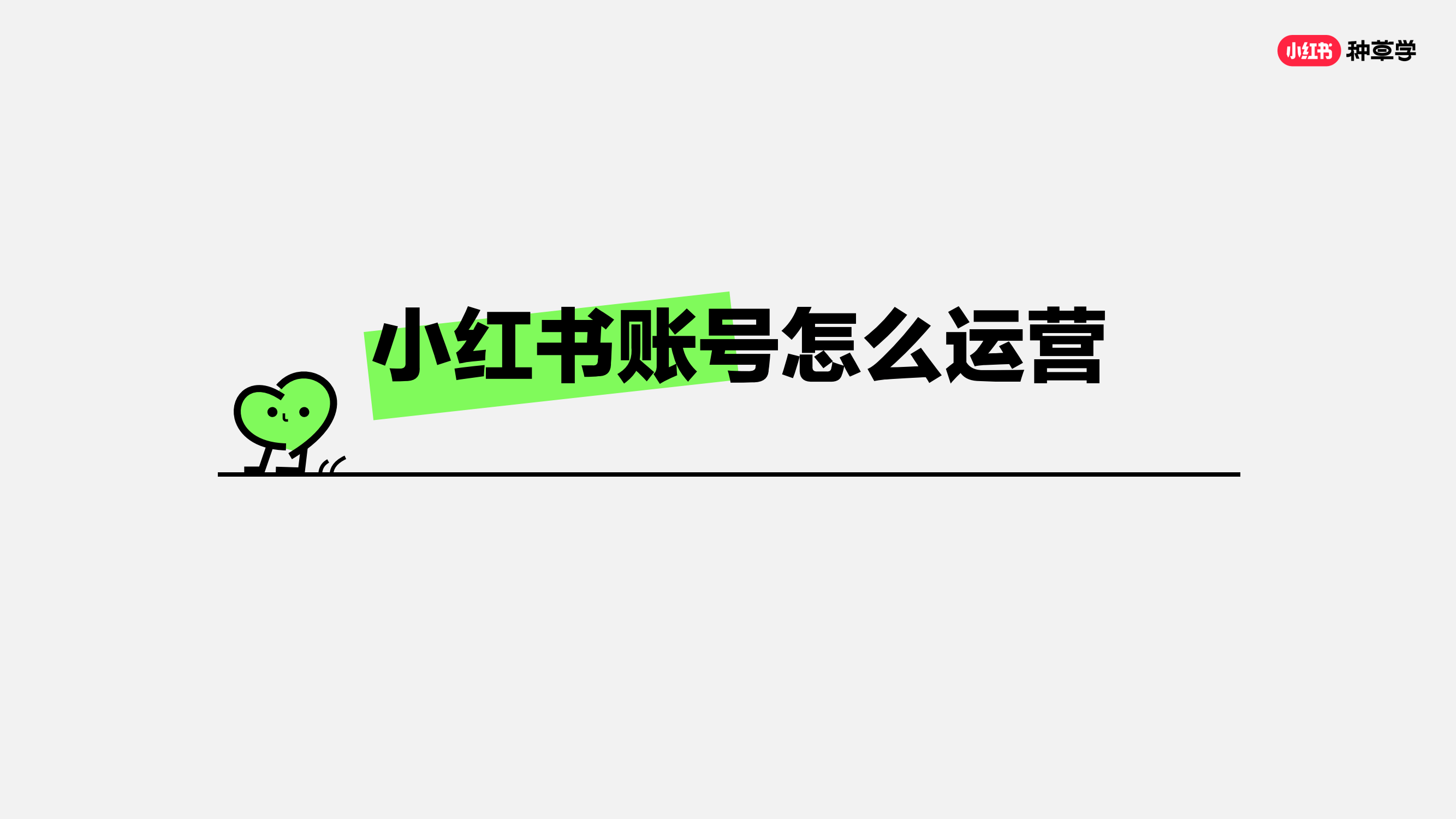 2024小红书课件