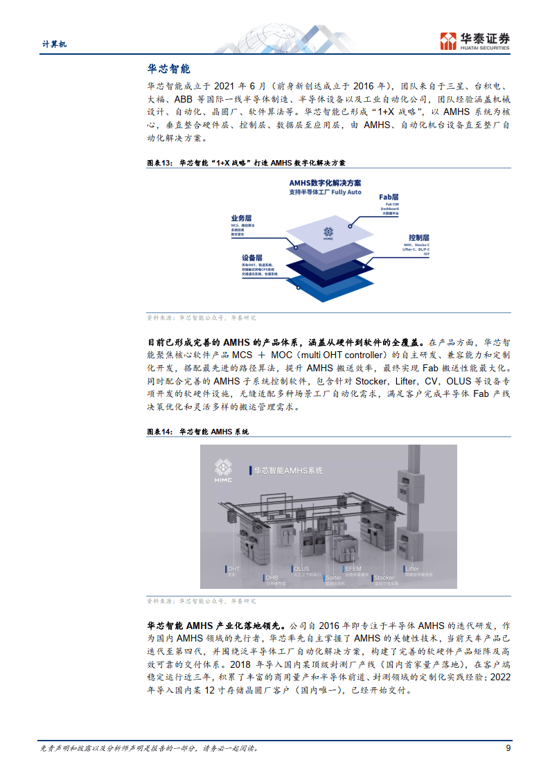 计算机专题研究关注amhs国产化机遇附下载