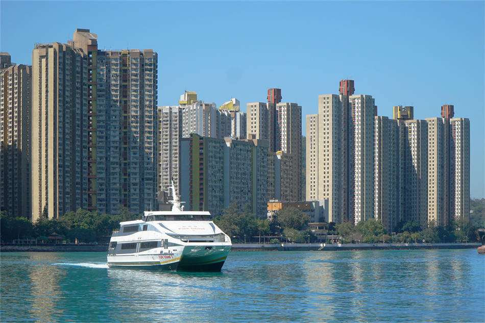 原创香港马湾珀丽湾双桥凌空渚清沙白的离岛游