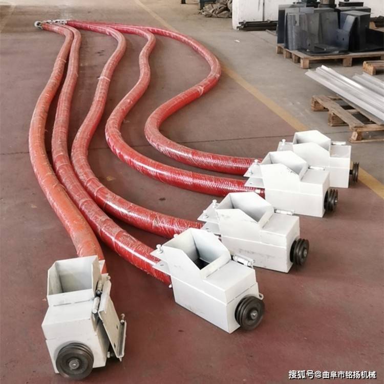 水稻装车软管吸粮机农场玉米装车抽粮机省人工便携式抽灰机