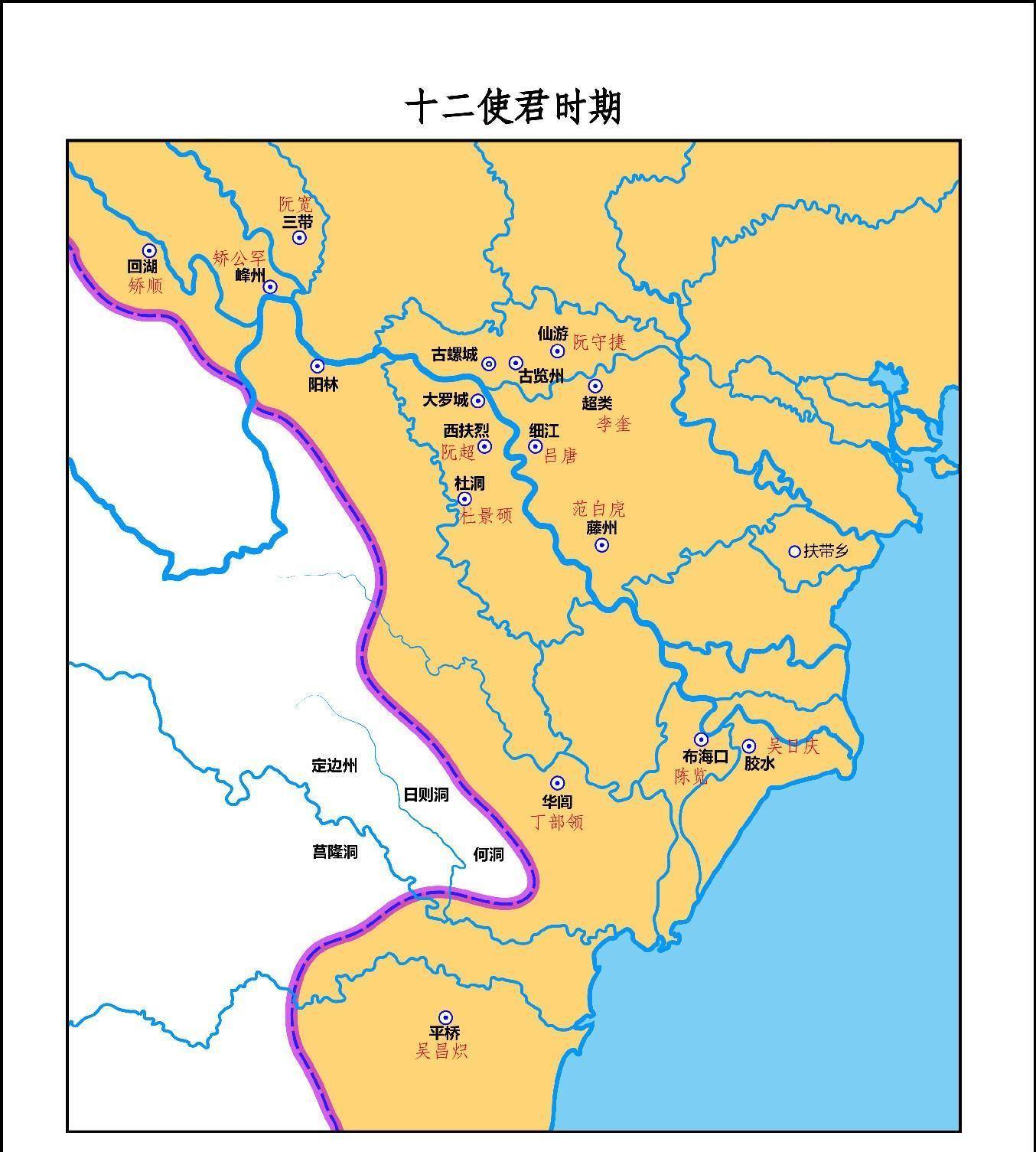 此国曾是中国属国一直借中国的名义扩张领土还真还大了一倍