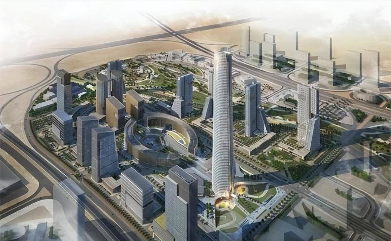开罗新首都效果图由于埃及政府的建设能力相对落后,凭他们自己的力量