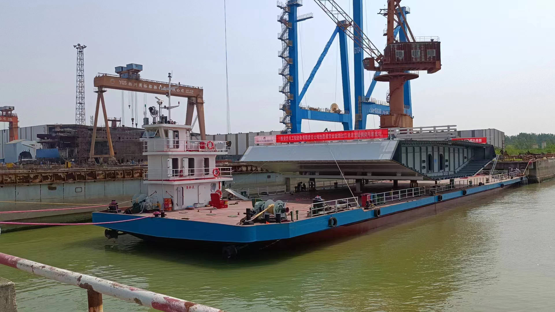 桥梁钢箱梁船运 | 珠三角桥梁结构水路运输