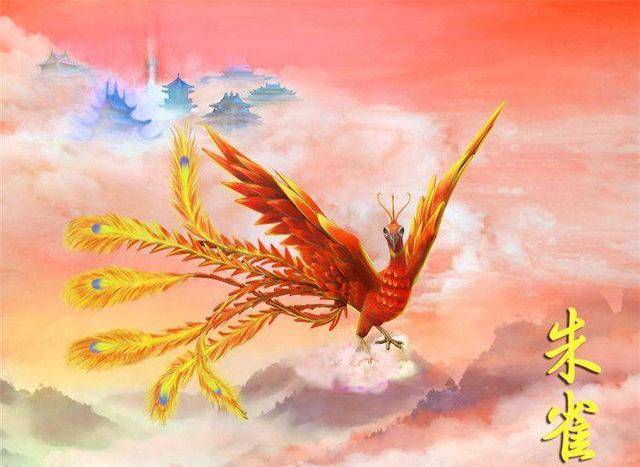 2,朱雀獬豸是中国上古传说中的神级动物,据《异物志》记载:"见人斗,则