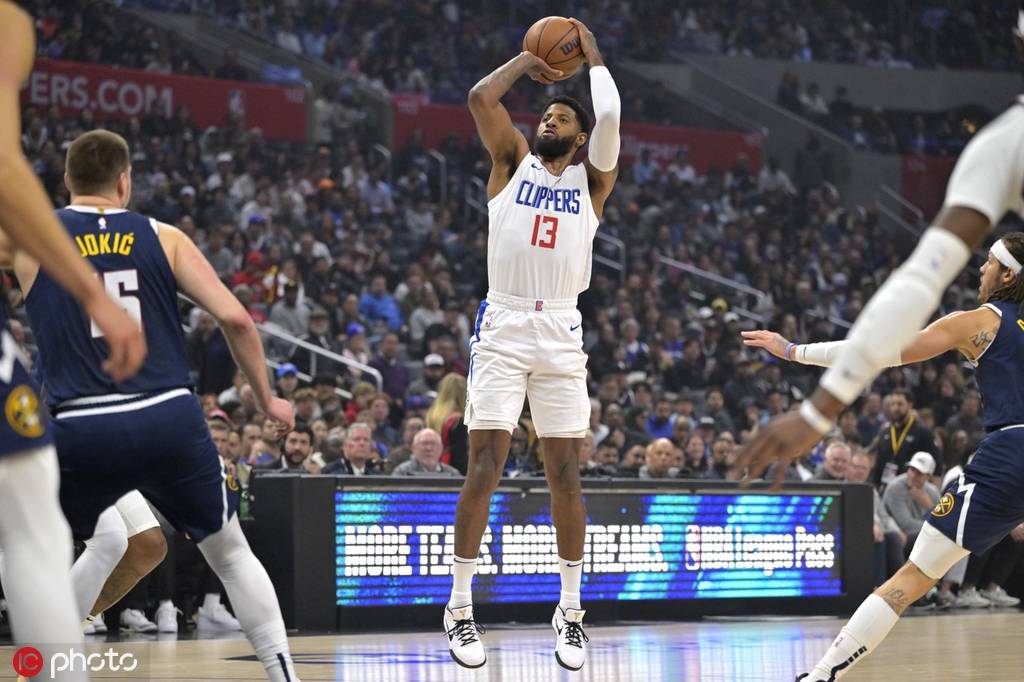 快船險勝掘金哈登關鍵三分鎖定勝局喬治末節爆發砍下32分