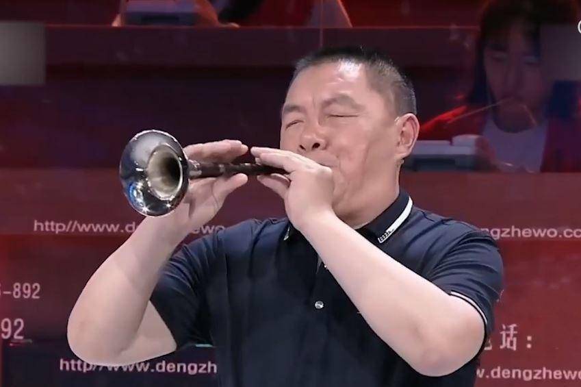 这一次来北京,李云川带上了他的唢呐.