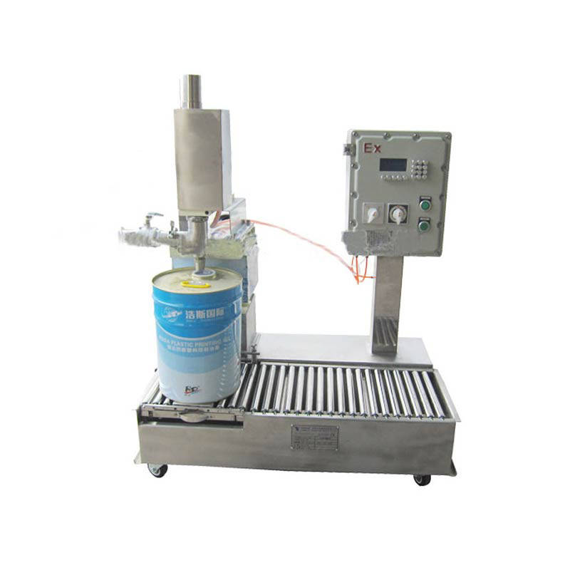 精细化工共用灌装机12l注塑桶乳液灌装机