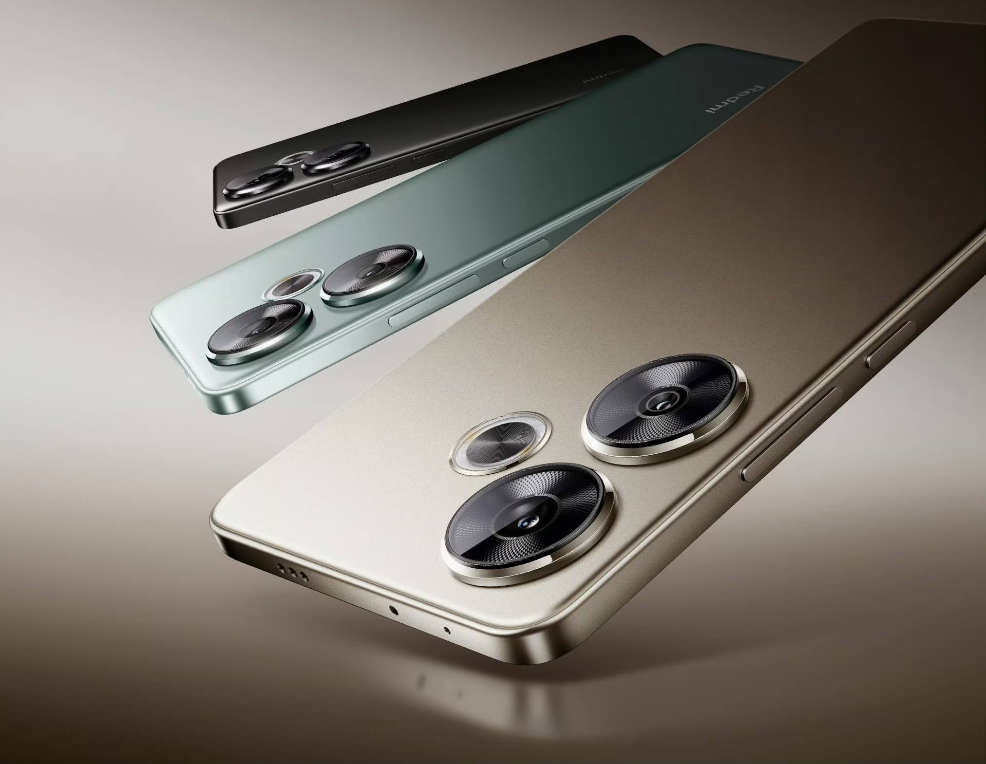 redmiturbo3真机曝光超窄直屏后置三摄外观颜值不错