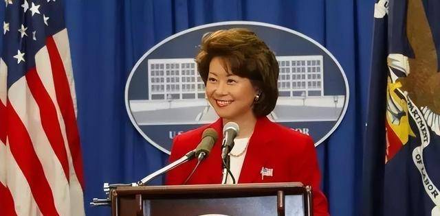 原创美国部长赵小兰美国内阁首位华裔里根敬重三名总统邀她任职