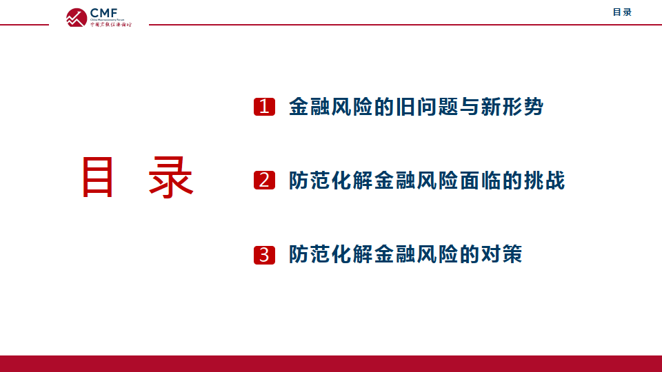 2024国宏观经济专题报告防范化解金融风险挑战与对策