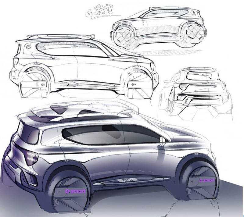 Smart Genie #5概念车将在北京车展首发_搜狐汽车_搜狐汽车。com