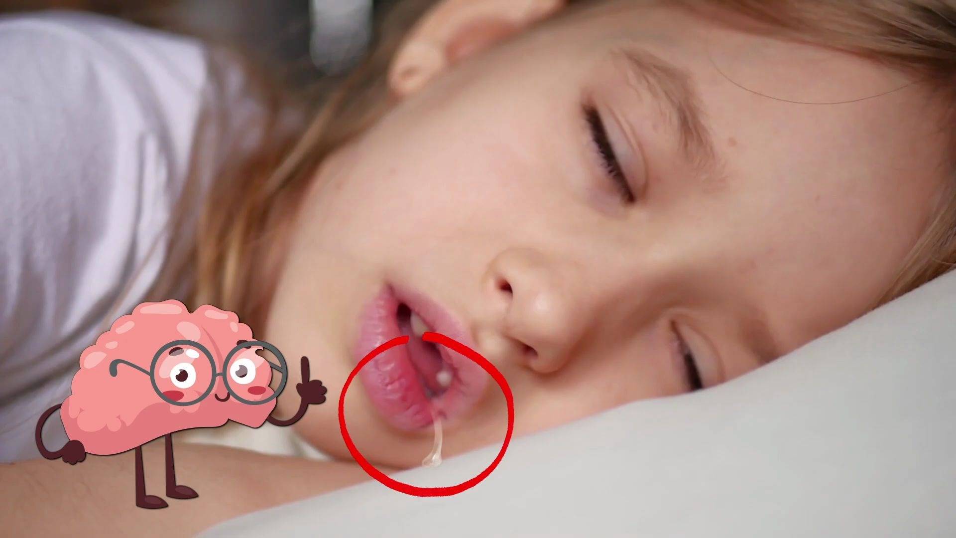 睡觉时流口水是怎么回事?