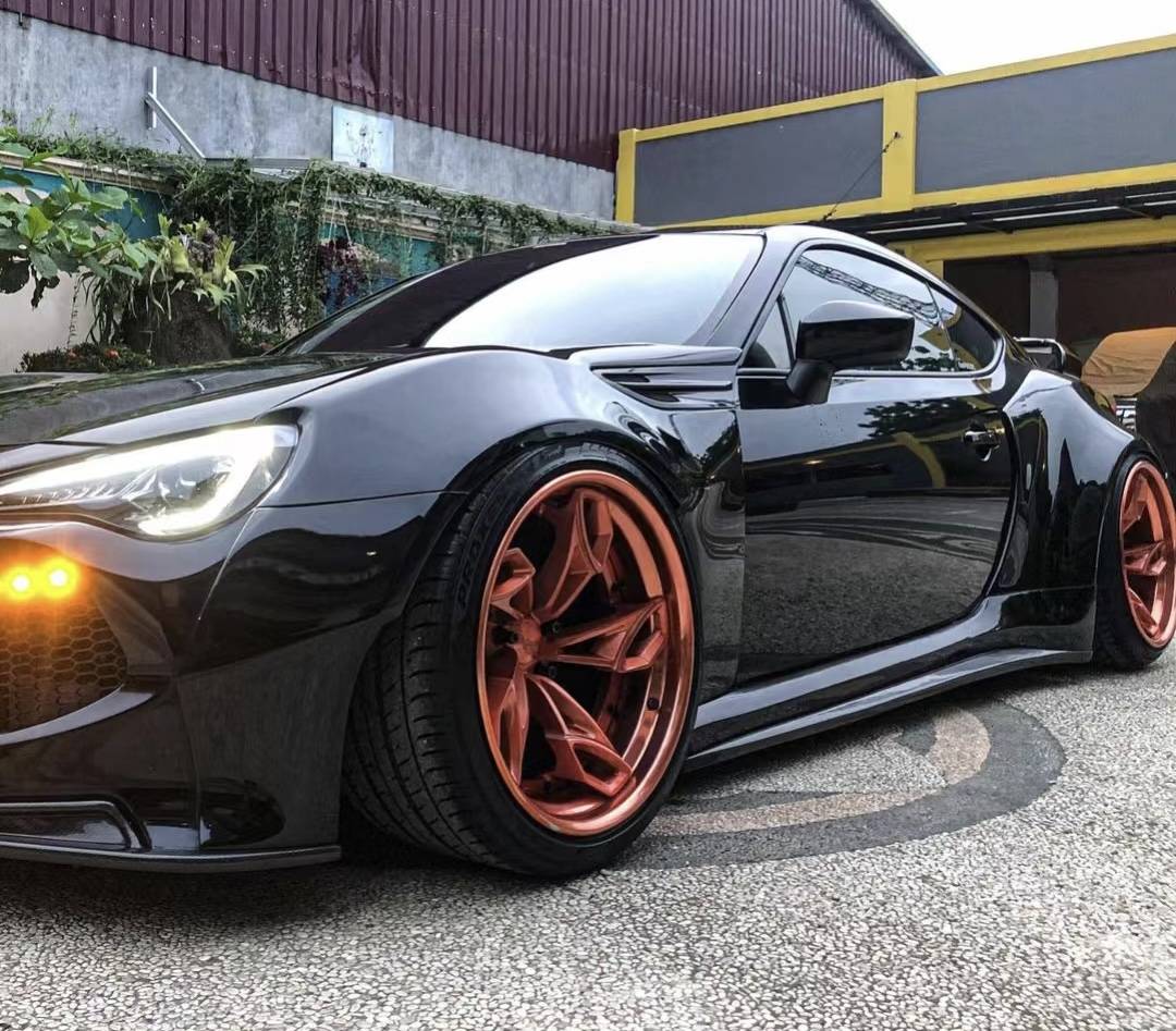 时尚风格 丰田86改装airbft气动避震