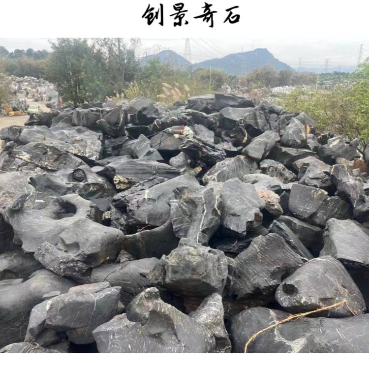 湖北太湖石批发,太湖石原石批售,绿化区太湖石布景