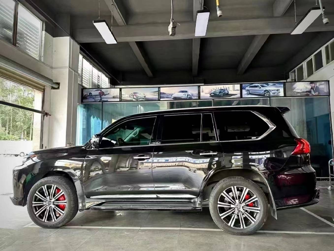 雷克萨斯lx570升级改装刹车前10活塞后4活塞分享彻底解决刹车不好用