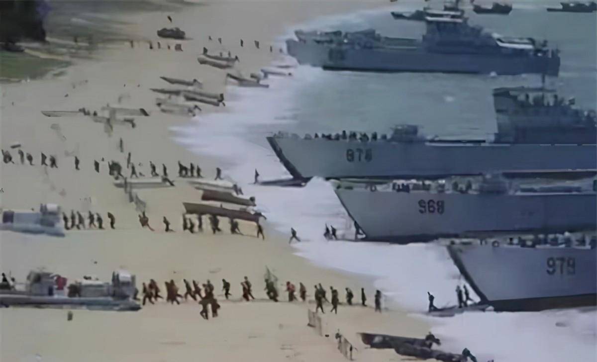 在台海举行了多次大规模演习,史称1996年"台海危机",对峙双方一度到了