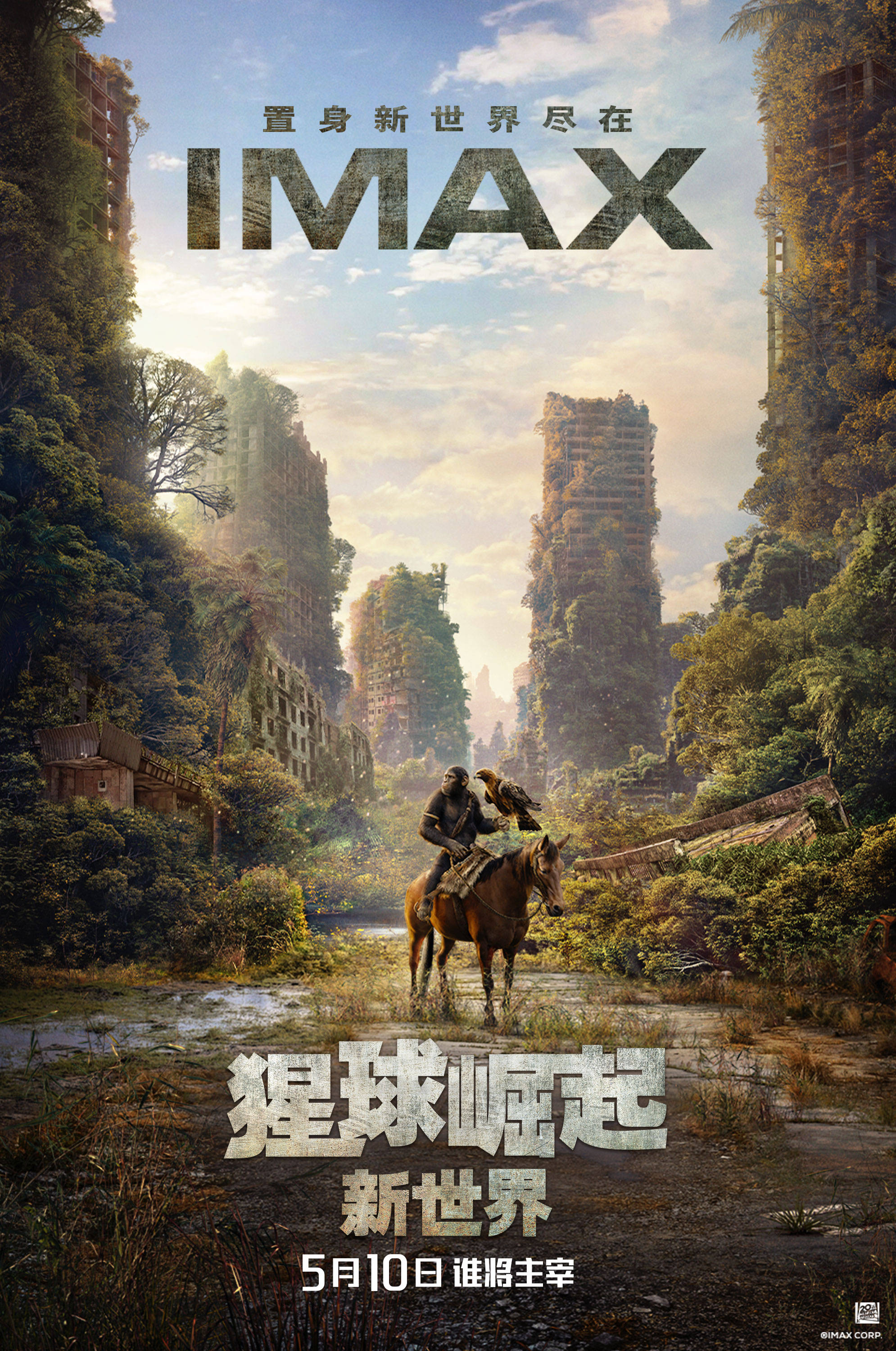 《猩球崛起：新世界》IMAX观影 观众力荐沉浸体验导演盛赞身临其境