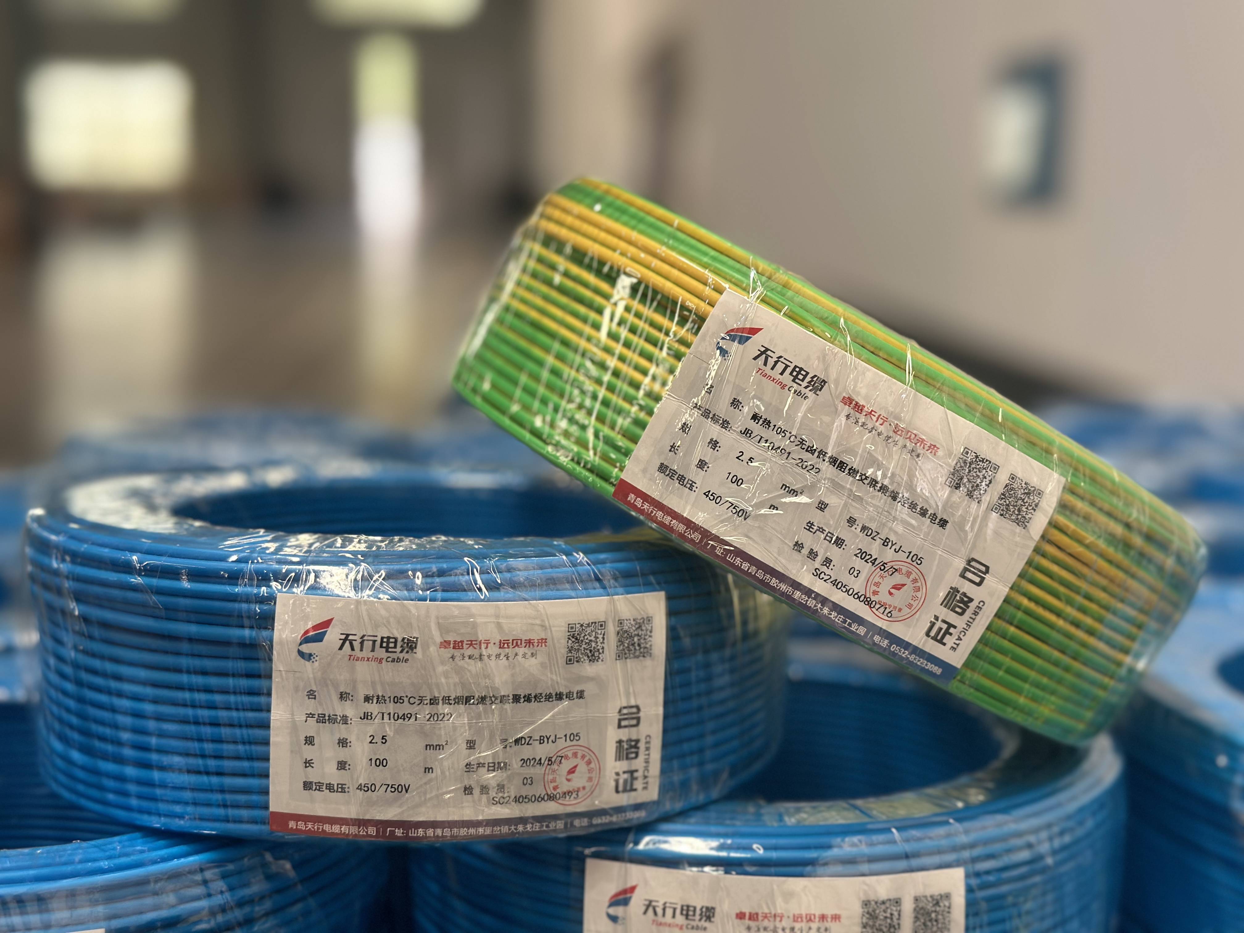 平方电线4平方电线在电线规格中属于较大等级,通常用于承载大功率电器