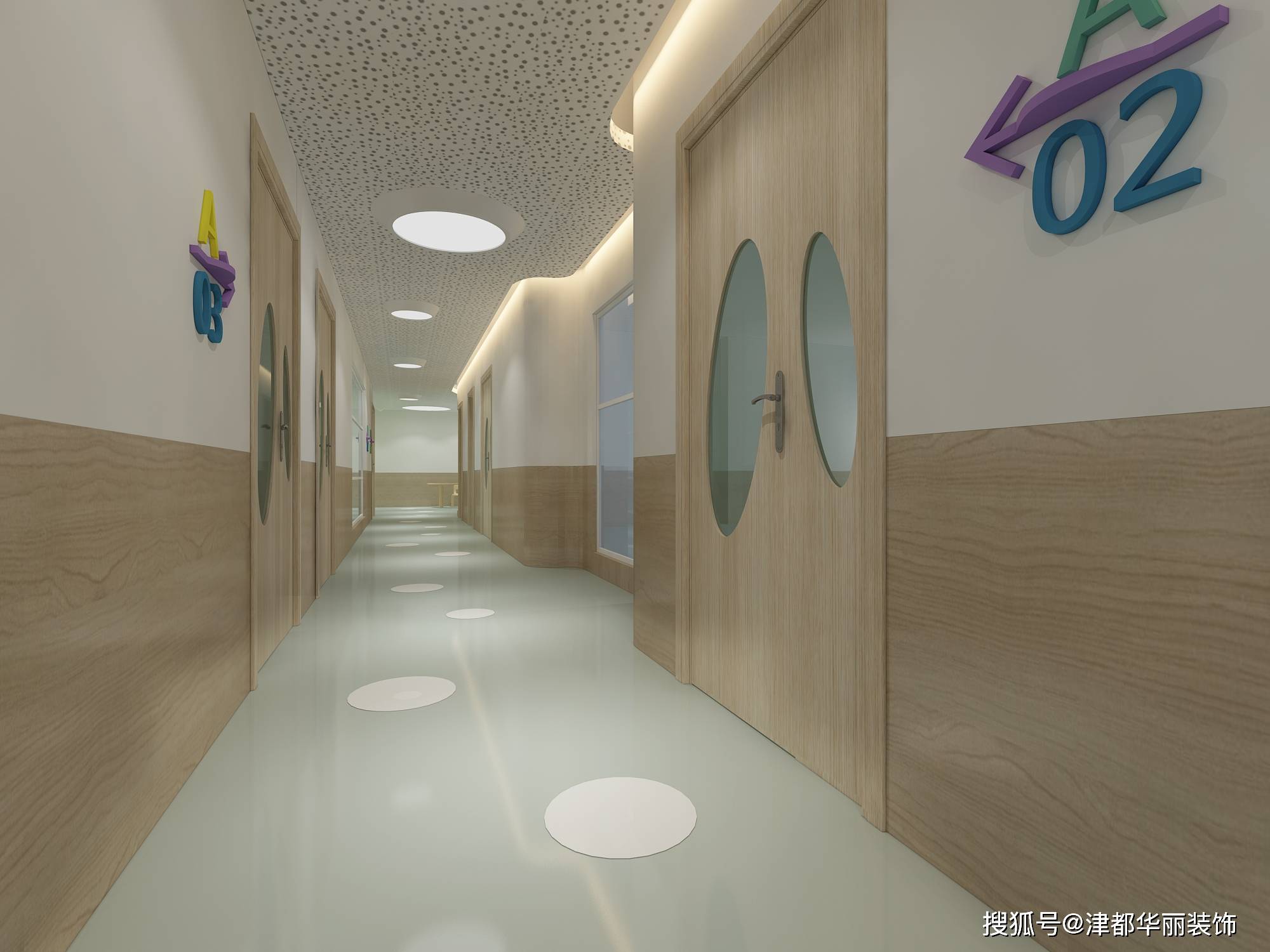 银川装修公司|津都华丽|银川童馨幼儿园装修设计方案鉴赏