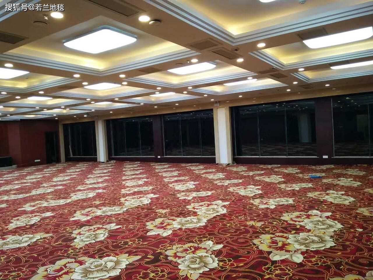 江浙沪酒店餐厅地毯厂家批发 若兰地毯来图可定制 免费供样