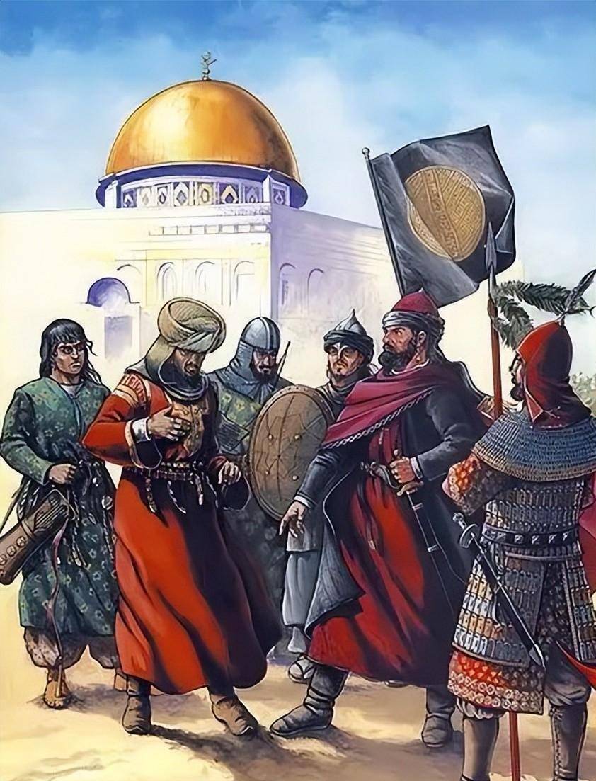 阿拉伯倭马亚王朝图片