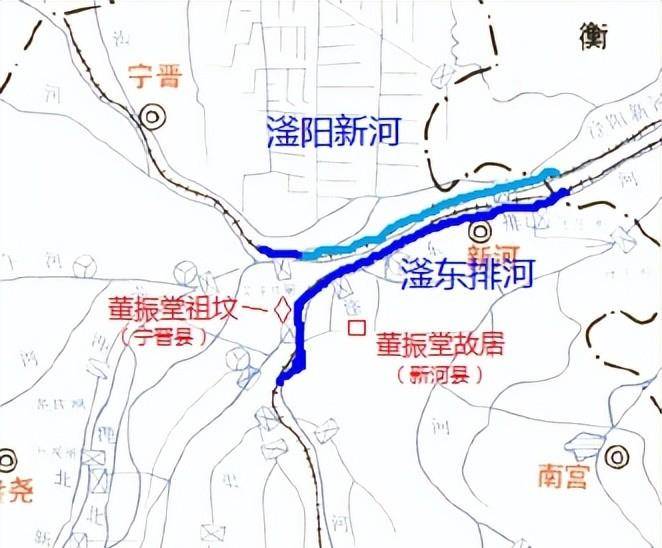 邯郸滏阳河全流域地图图片
