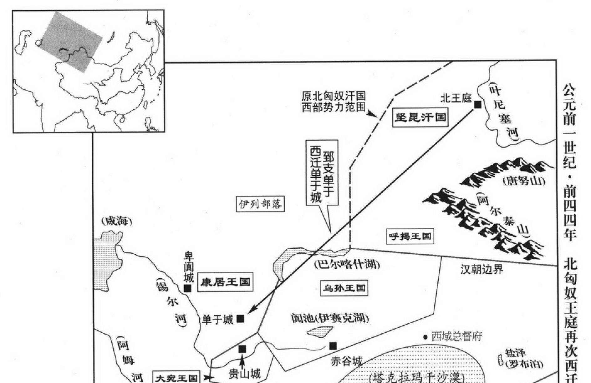 公元前51年正月,呼韩邪单于亲自来长安,以匈奴国君的身份,自称"藩臣"