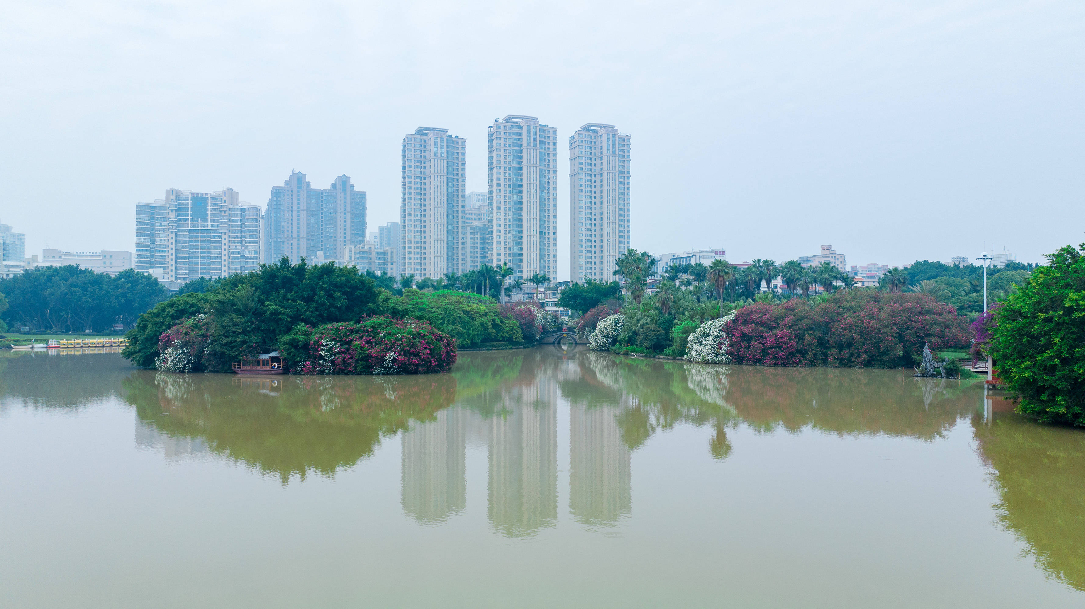 泉州东湖公园景点图片