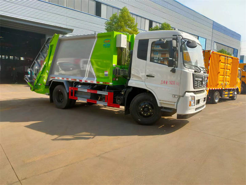 东风天锦12方压缩垃圾车