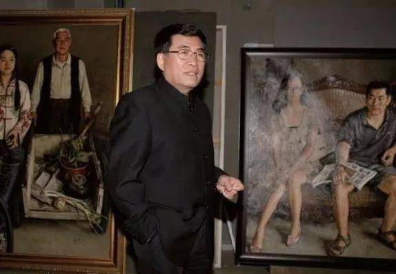 油画院院长杨飞云:以妻子为模特,用6幅画,拍出7179万天价