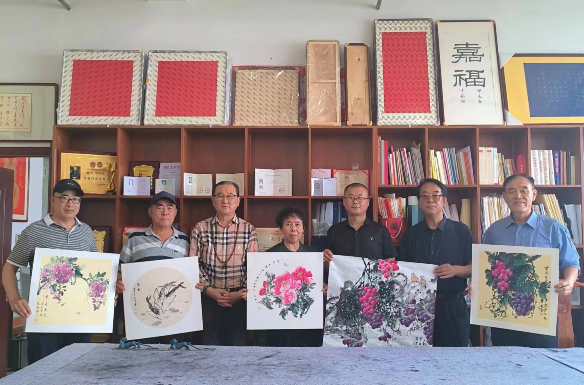 书画之美,心灵之交,我与五位书画家相聚唐成壹品交谈之感