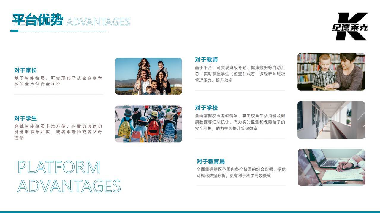 纪德莱克智能校服系统平台介绍