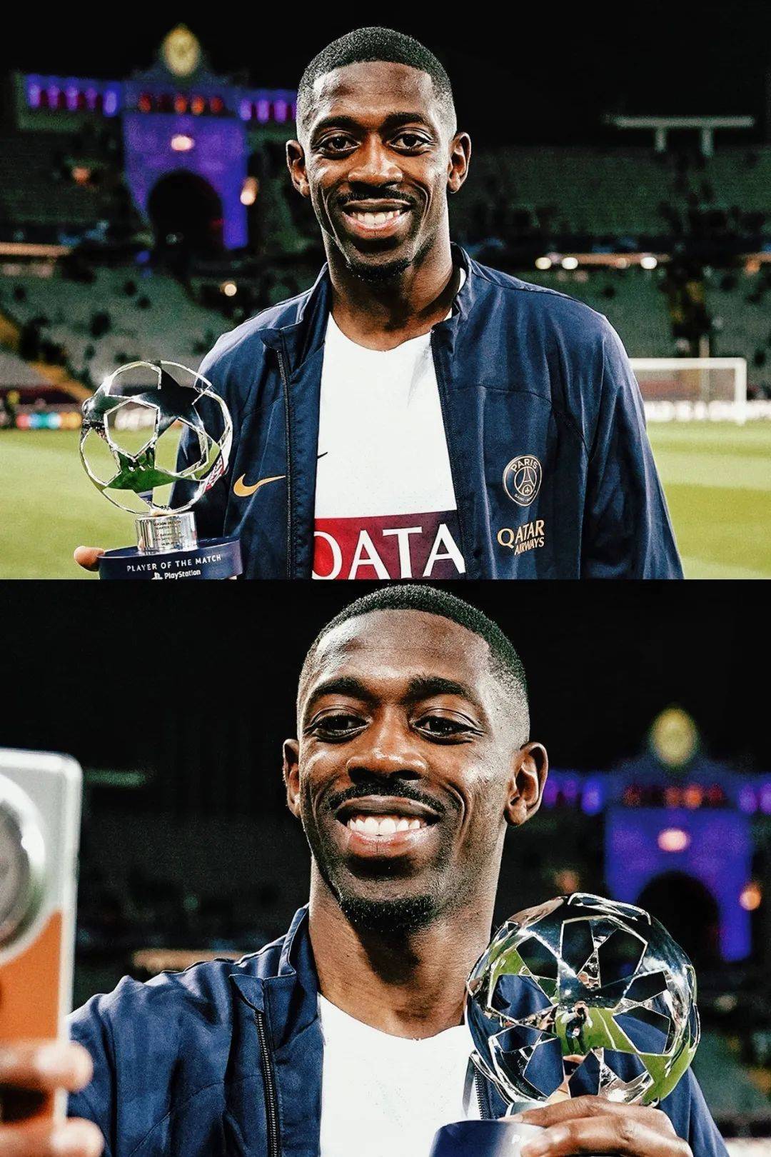 姆巴佩捧起法国杯 巴黎生涯画上完美句号