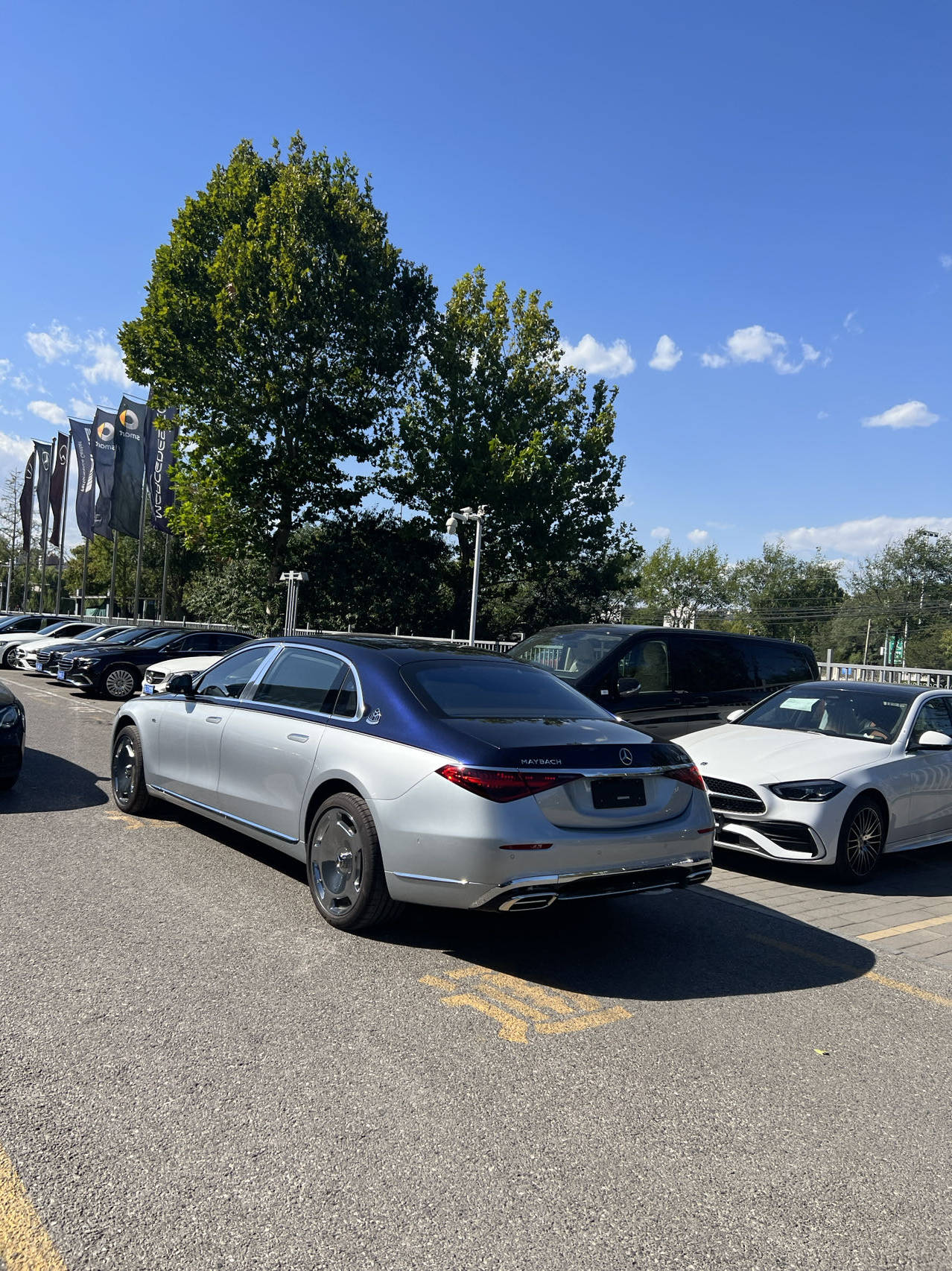 从此爱上"出风头"… 676767 奔驰迈巴赫s680 北京迈巴赫4s店